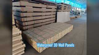 3D стеновые панели экологически чистый водонепроницаемый декор