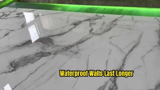 Водонепроницаемые стеновые панели из ПВХ прочные и огнестойкие